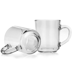 Szklanka Kubek z uchem do kawy herbaty soku Luminarc MUG