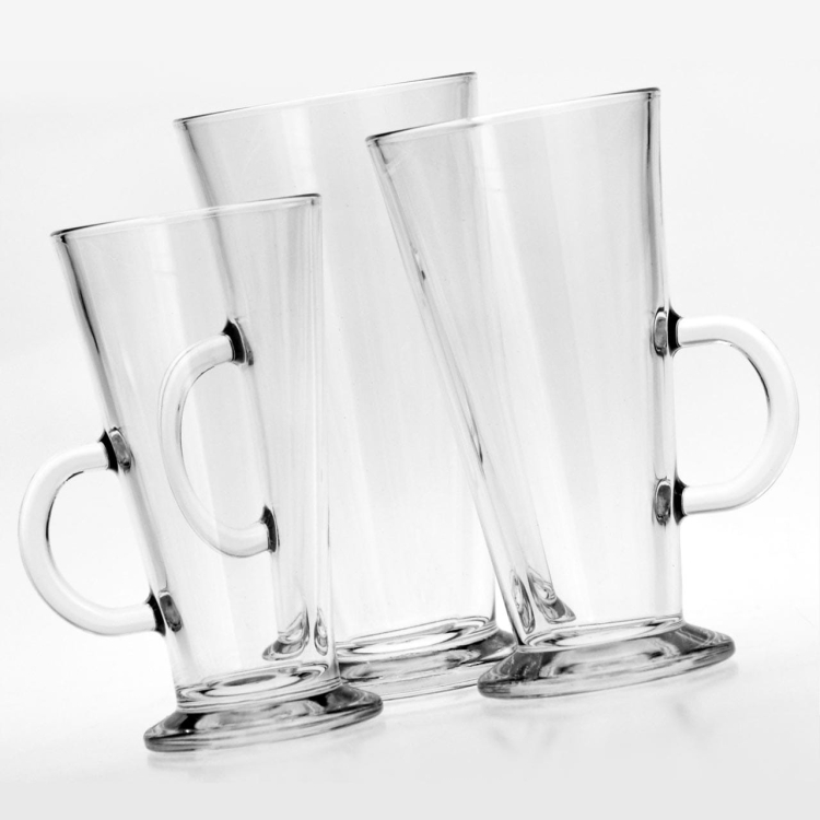 Komplet szklanek do kawy latte COLOMBIAN 260 ml 6szt