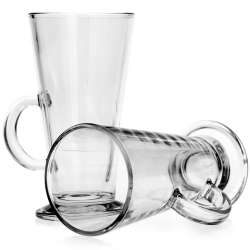 Komplet szklanek do kawy latte COLOMBIAN 360 ml 6szt