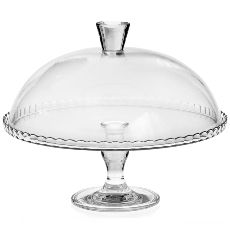 Patera z kloszem na nóżce PASABAHCE Patisserie ⌀ 32 cm
