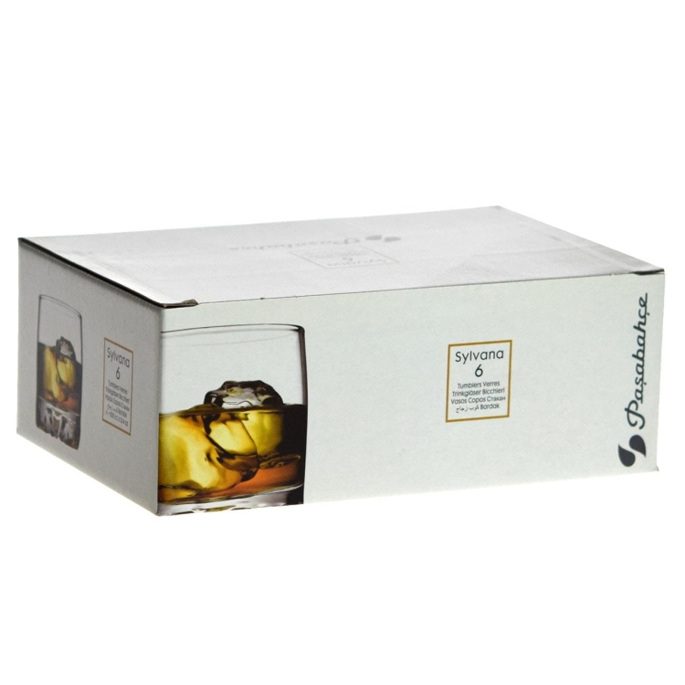 Komplet 6 szklanek do drinków soku wody Sylvana 200 ml PASABAHCE