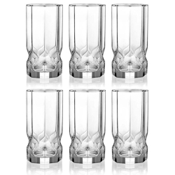 Komplet 6 szklanek wysokich Octime Diamond 310 ml LUMINARC