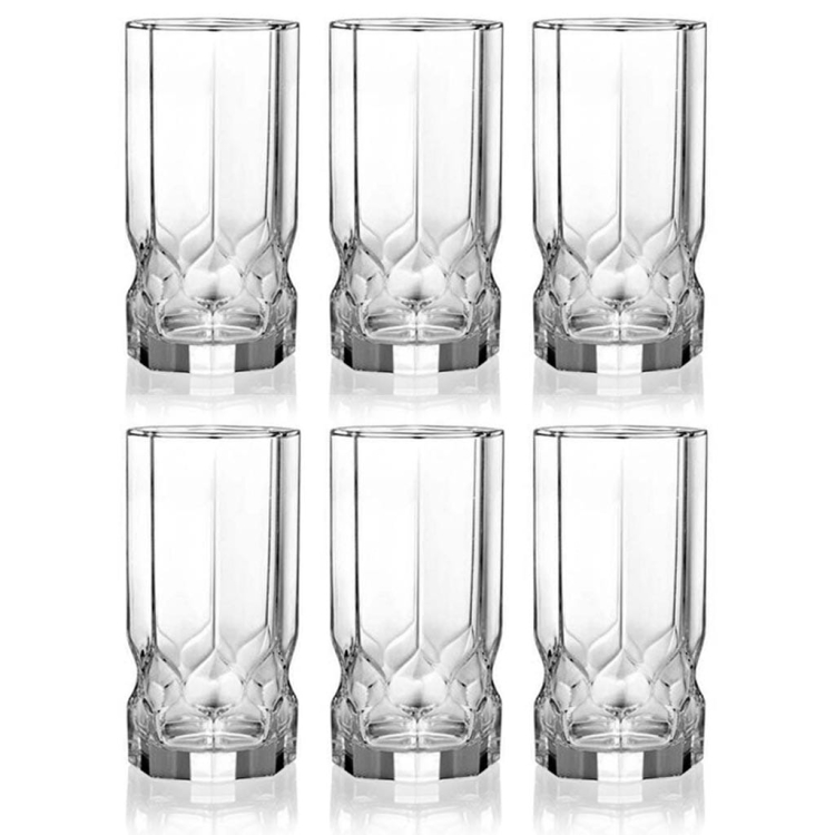 Komplet 6 szklanek wysokich Octime Diamond 310 ml LUMINARC