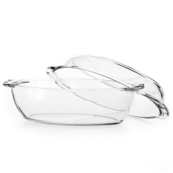 Naczynie żaroodporne Excellent z pokrywą 34 x 19,5 cm 4,5 l AMBITION