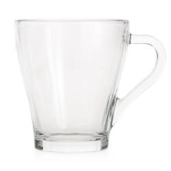 LUMINARC Mahak kubki przezroczyste szklanki do kawy herbaty 280 ml 6szt