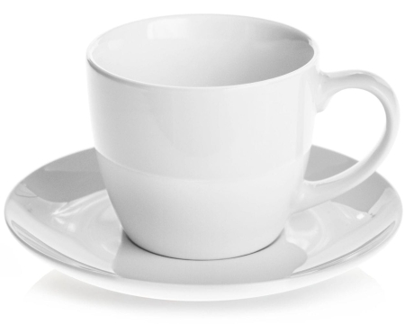 Przejdź do produktu Ceramiczne filiżanki do kawy, herbaty Bruno 200 ml + 6 spodków 12 el.