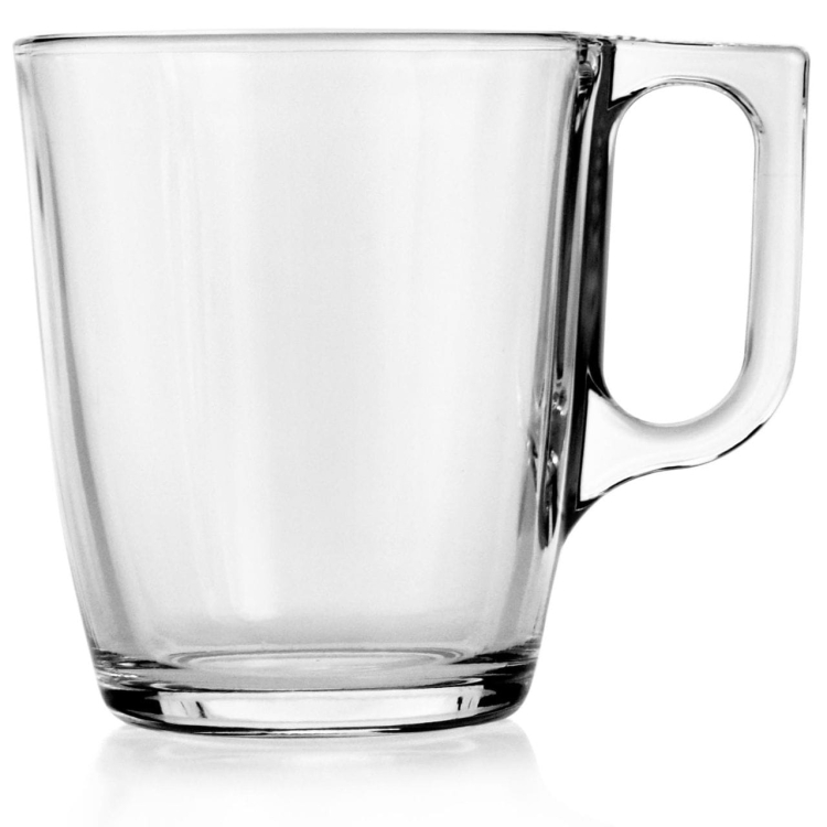 Solidne szklane kubki hartowane LUMINARC Nuevo 250 ml 6szt