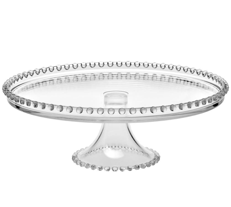 Patera na tort / tortownica JASŁO Kuleczki 32cm (do góry)