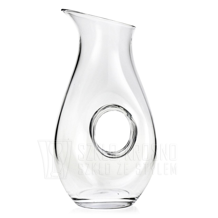 Karafka, dzbanek z otworem do serwowania wina, wody, napojów 1,2L