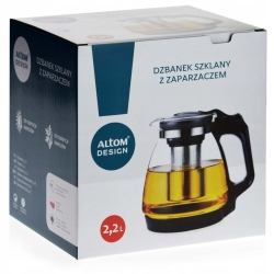 Dzbanek szklany z zaparzaczem Altom Design 2,2L