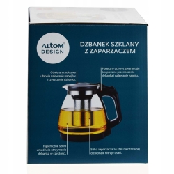 Dzbanek szklany z zaparzaczem Altom Design 2,2L
