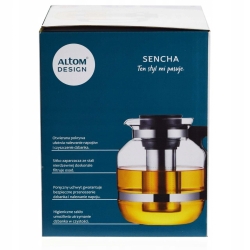 Dzbanek szklany z zaparzaczem Altom Sencha 2,6L