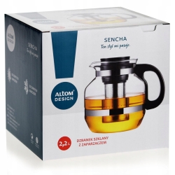 Dzbanek szklany z zaparzaczem Altom Sencha 2,2L