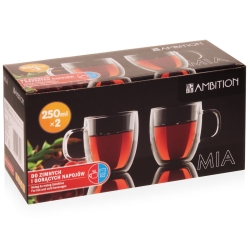 Filiżanki termiczne MIA 250ml 2szt