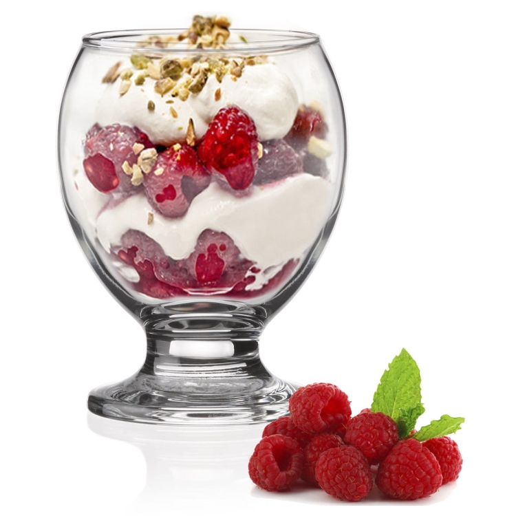 Pucharki do lodów / deserów na stopce Golbet NECTAR 280 ml