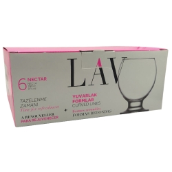 Pucharki do lodów / deserów na stopce Golbet NECTAR 280 ml