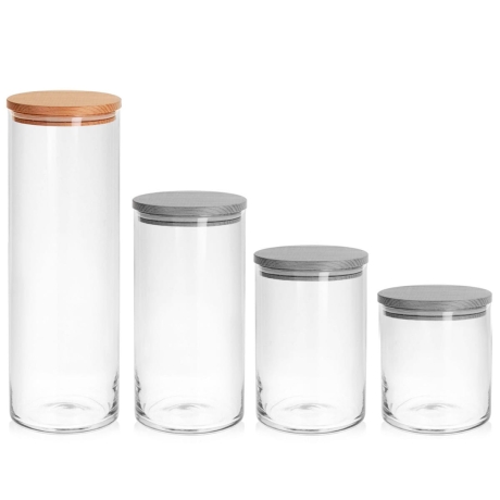 Przejdź do produktu Pojemnik szklany, słoik JAR 1830ml