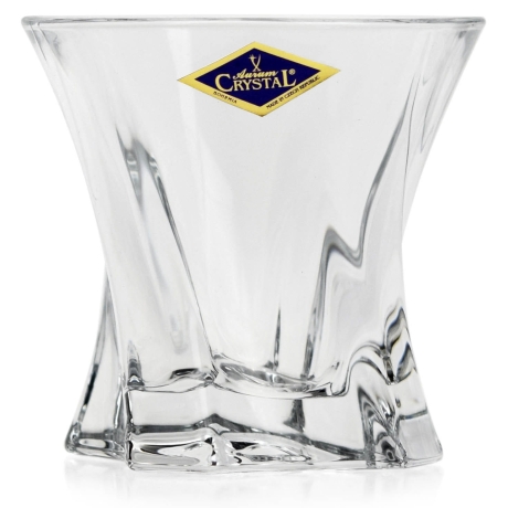 Przejdź do produktu Ekskluzywne kryształowe szklanki do whisky Bohemia Cooper 320 ml 6 szt. 