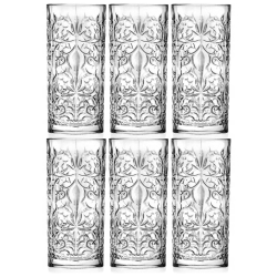 Kryształowe szklanki long drink RCR Tattoo 370ml