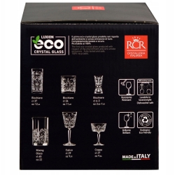 Kryształowe szklanki long drink RCR Tattoo 370ml