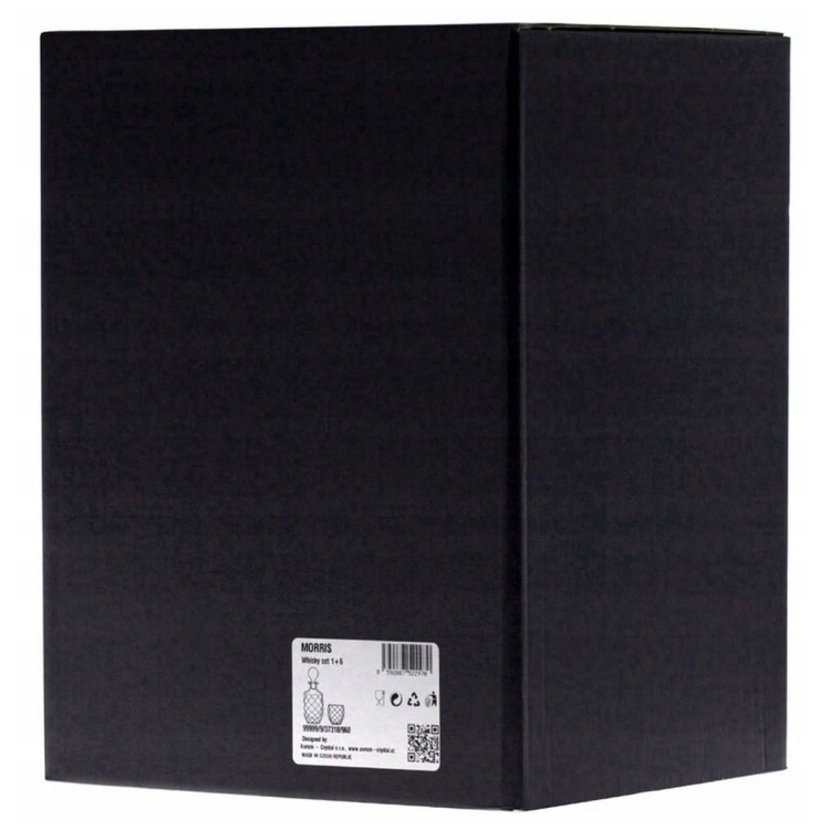 Kryształowy zestaw do whisky BOHEMIA Morris 6+1