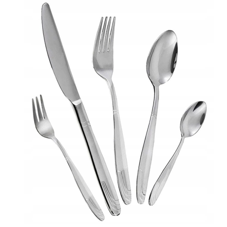 Przejdź do produktu Zestaw sztućców komplet 30el. Hoffner 7330