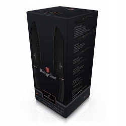 Komplet noży ze stojakiem Berlinger Haus Black Rose