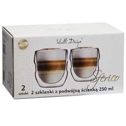 Szklanki termiczne Vialli Design SFERICO 250ml 2szt