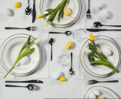 Zestaw sztućców 24 el. 6 os. AMBITION Roma