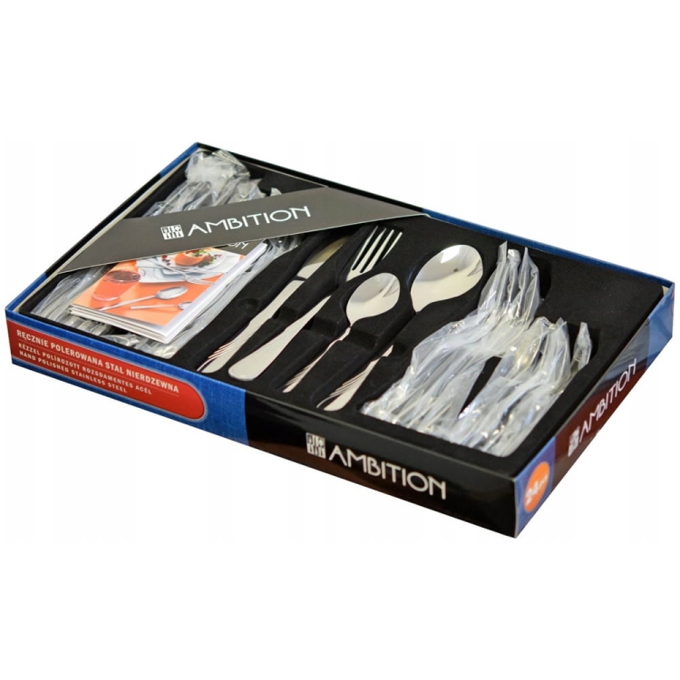 Zestaw sztućców AMBITION Napoli  24 el 6 os