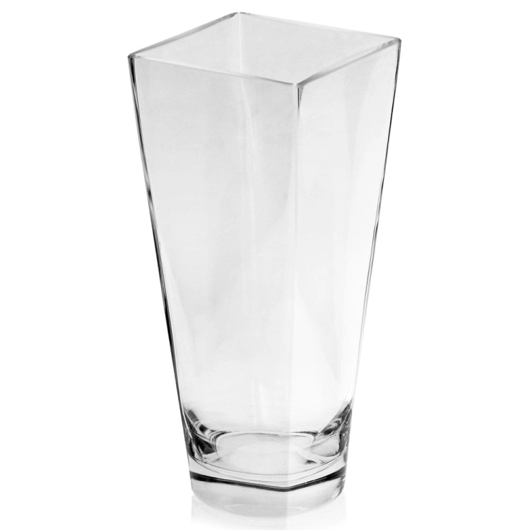 Wazon szklany na róże kwiaty dekoracje KROSNO 27cm