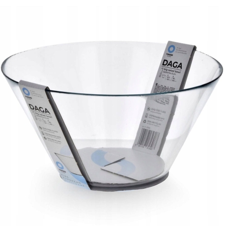 Przejdź do produktu Duża szklana salaterka DAGA 25,5cm Trend Glass 