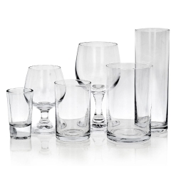 Komplet szkła 36 szt kieliszki, szklanki, literatki