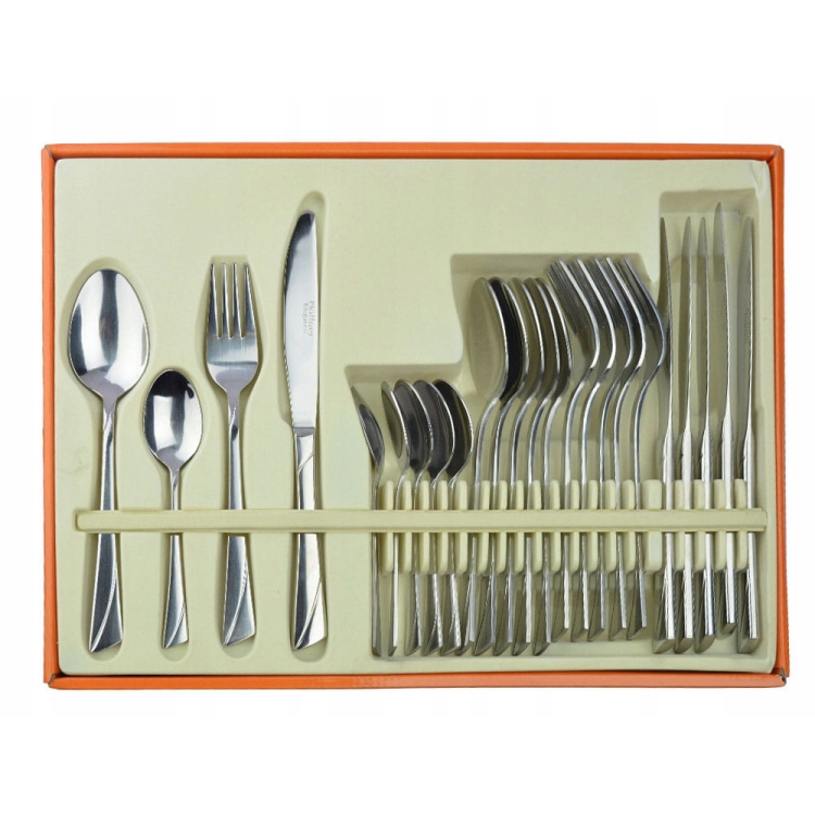 Komplet sztućców satyna 24el. Hoffner 7207S