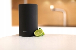 Stojak do noży blok czarny Vialli Design Nero