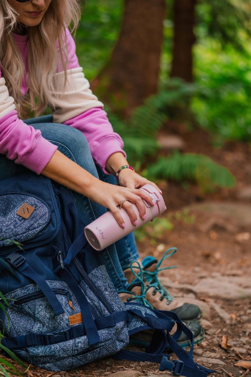 Kubek termiczny FUORI różowy Vialli Design 400ml