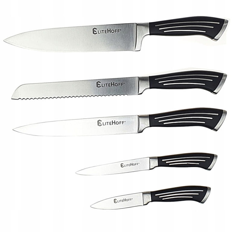 Hoffner komplet noży w bloku stojaku noże HF-6845