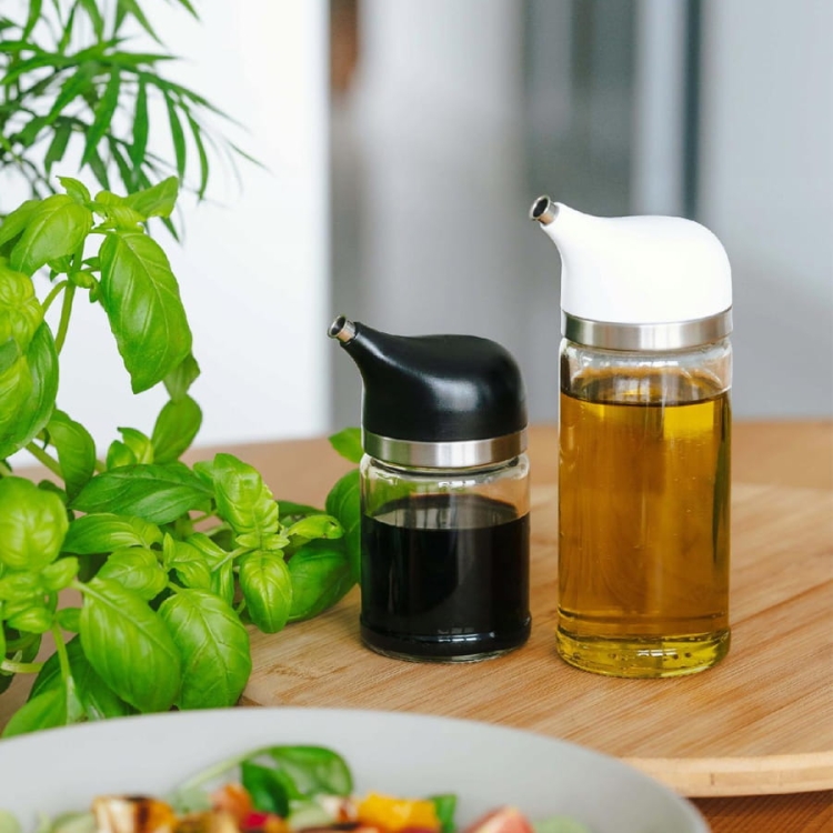 Zestaw 2 dozowników do oliwy i octu Vialli Design