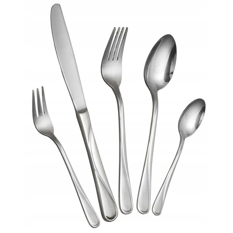 Przejdź do produktu Hoffner zestaw sztućce matowy 30el. komplet 2660S