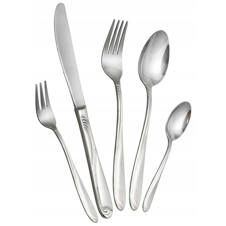 Hoffner zestaw sztućce matowy 30el. komplet 2670S