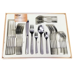 Hoffner zestaw sztućce matowy 30el. komplet 7207S