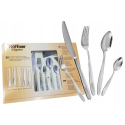 Hoffner zestaw sztućce matowy 30el. komplet 7330S