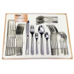 Hoffner zestaw sztućce matowy 30el. komplet 7550S