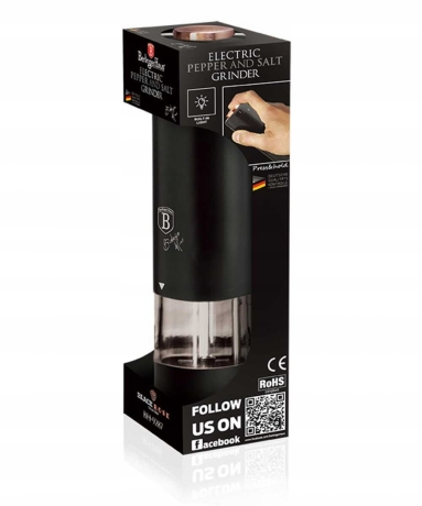 Przejdź do produktu Młynek elektryczny pieprzu Berlinger Haus BH-9287
