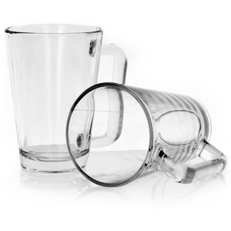 WYGODNE kubki szklanki do kawy herbaty LAURA 275ml