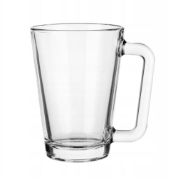 WYGODNE kubki szklanki do kawy herbaty LAURA 275ml