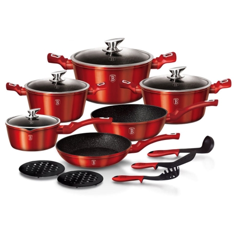 Przejdź do produktu Zestaw garnków indukcja Berlinger Haus BH-1226N