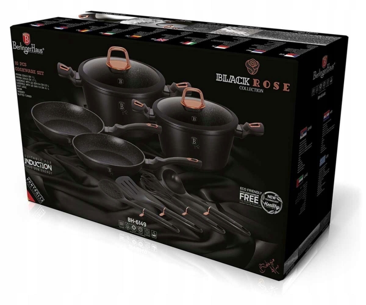 Garnki patelnie przybory Berlinger Haus BH-6149