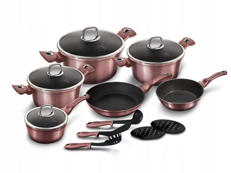 Przejdź do produktu Zestaw garnków indukcja Berlinger Haus BH-6045