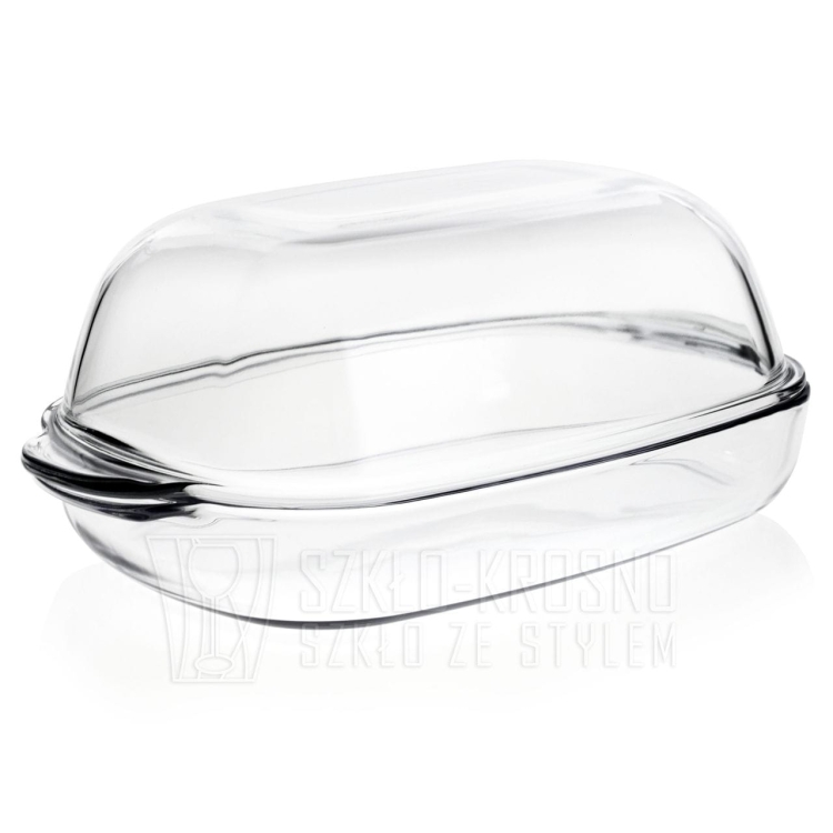 Duże żaroodporne naczynie z pokrywą do pieczenia SIMAX 8L